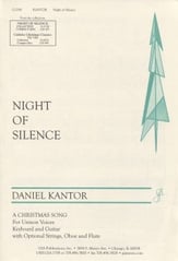 Night of Silence SATB choral sheet music cover